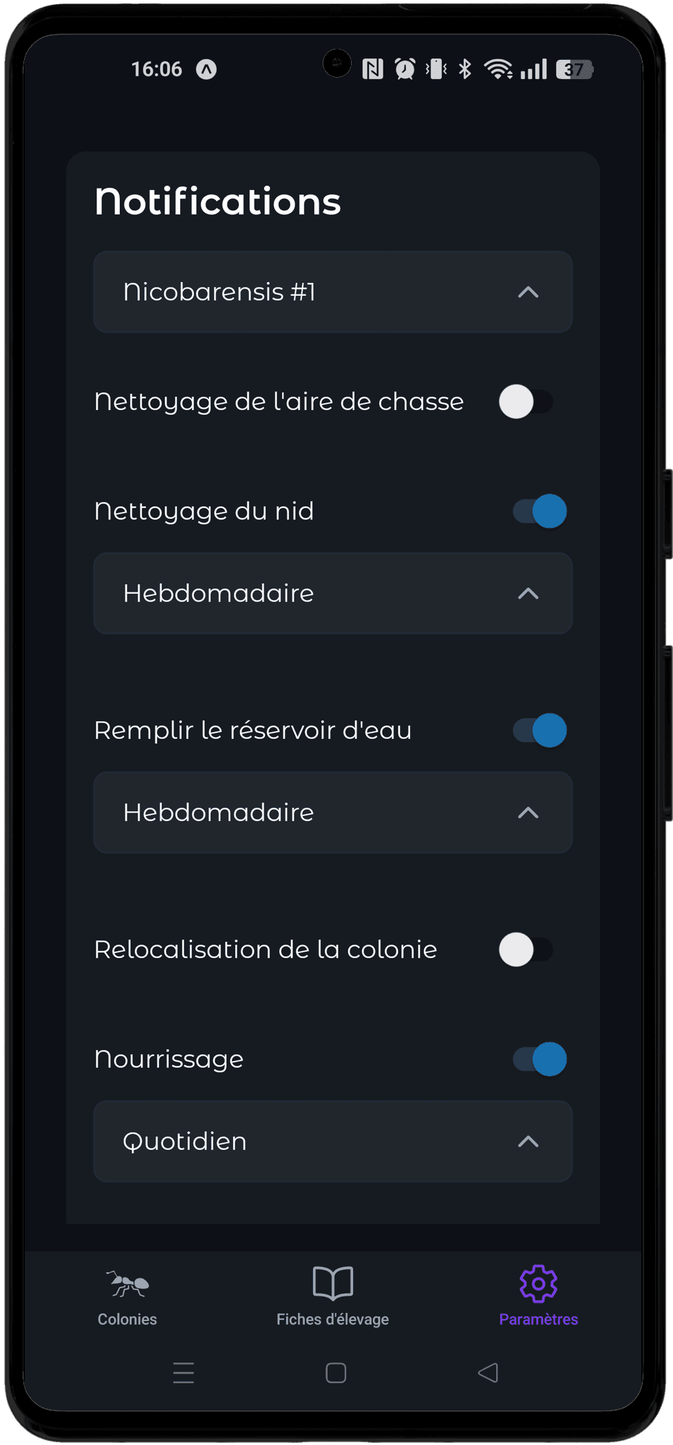 Notifications & rappels personnalisés
